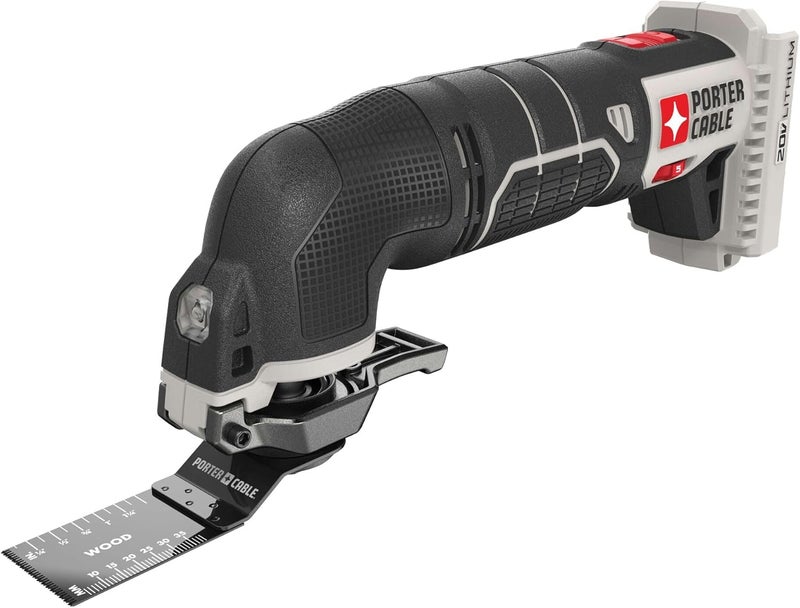 PORTER CABLE 20V MAX* Oscillating Tool with 11-Piece Accessories, Tool Only (PCC710B) - Image 3